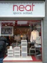 Next, it was on to Neat, a nearby modern furniture and products shop.