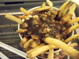 For lunch, I enjoyed my very favorite Canadian dish: poutine! A Quebecois specialty, poutine comprises French fries topped with cheese curds and beef gravy. Mmm!
