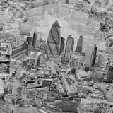 …Norman Foster's "Gherkin" dominating the skyline...

Diorama Map London, 2010, Light jet print on Kodak Endura paper, 230 x 128 cm, © Sohei Nishino, Courtesy of Michael Hoppen Contemporary/ Emon Photo Gallery.