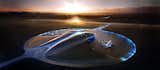 Virgin Galactic's New Mexico Spaceport was designed by Foster+Partners and is now under construction.  Photo 3 of 4 in Virgin Territory: Richard Branson