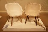 The three principals of Innovo Design, Christoph John, Jovana Bogdanovic, and Zhang Lei, met in Milan in 2009. Together they launched a company, and this year they announced their collection for Salone Satellite entitled 'Future Tradition'. Shown here is the Paper Chair, which is created by gluing layers of handmade paper together, much like a traditional paper umbrella.