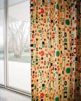 Almost every window in the house was covered in a Girard-designed fabric.