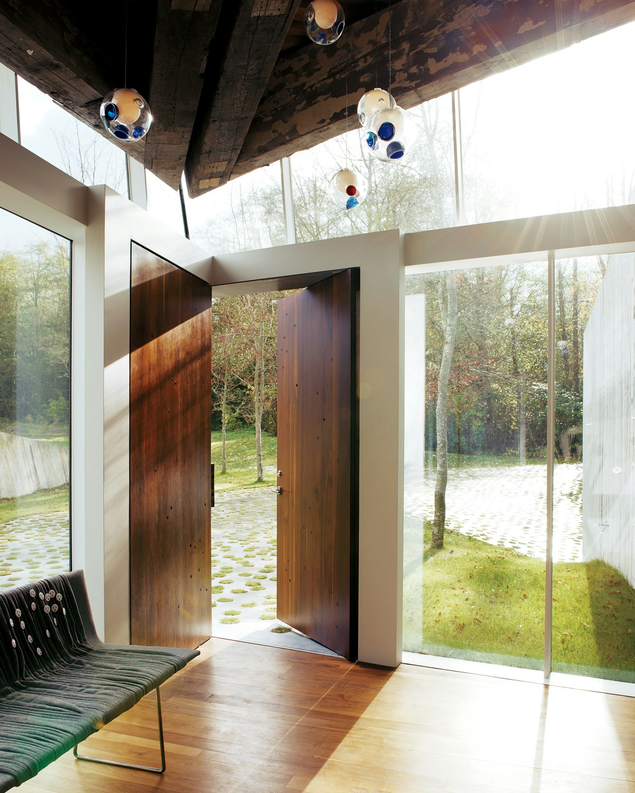 Take a Peek Through These 10 Modern Front Doors - Dwell