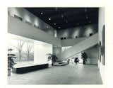 The lobby of the Mansfield Art Center in Mansfield, OH, from 1971 is all about geometry. The white space makes a fine home for the words of art, and the plants on the ground floor add to the serenity of the interior. Photo courtesy of Thom Abel.

Don't miss a word of Dwell! Download our  FREE app from iTunes, friend us on Facebook, or follow us on Twitter!  Photo 11 of 11 in Don Hisaka's Cleveland Years by Aaron Britt