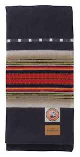 This blanket for Acadia National Park in Maine somehow seems the least modern to me. Though perhaps as an accent to some really clean, spartan interior it could work well.