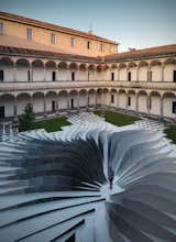 Zaha Hadid Architects teamed with LEA Ceramiche to create &quot;Twirl,&quot; a mesmerizing installation in the 18th-century courtyard of the State University in Milan. It was up for only a week and has since been disassembled, but since I just received some beautiful pictures of the piece I figured I'd share.