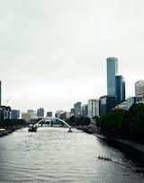 Views of river from Swanston Bridge