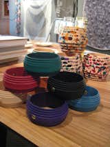 The ground floor housed the Sight Unseen pop-up shop. I was eying these really lovely leather bangles by Study O Portable.