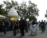 Members of Astromech were zooming their hand-built R2-D2s around the festival space to the delight of children—and many adults—in attendance. The carnival food gave the event a real fair-like feel.