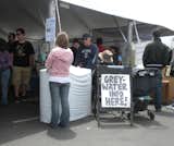 The Homegrown Village was one of the outside themed areas. Greywater Action was on hand helping people understand water reuse.  Photo 10 of 17 in Maker Faire 2011 by Miyoko Ohtake