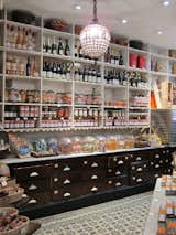 Yes, this place is real. A sweet-tooth's fantasyland with amazing original details, including wooden built-ins and tiled floors.