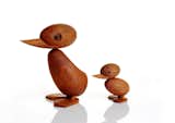 The Duck and Ducklings are another Hans Bølling design. Bølling, now in his 80s, recently told Architectmade head of sales Shari Rana that the Ducklings don't have eyes where the Ducks do because "a child doesn't see the world in the same way as an adult."