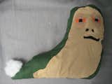 Stuff Jabba through the small, unstitched hole you left.  Photo 16 of 21 in Jabba the Hutt Pillow