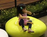 The Pebble serves as a snack stop for a young, sustainably minded visitor.

Don't miss a word of Dwell! Download our  FREE app from iTunes, friend us on Facebook, or follow us on Twitter!