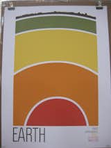 We Are Brainstorm had a great collection of posters, including this one showing Earth right down to its colorful core.