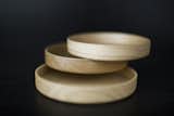 Wood is a favorite material of owners Daoust and Baker, who select pieces that show off the natural grains of each cut.