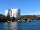 These apartment buildings also caught my eye, for their geometry and stark contrast against the water. We spotted them while riding the ferry from Circular Quay to Manly.  Photo 6 of 12 in Touring Sydney, Part 1 by Miyoko Ohtake