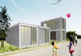 The term “resourcefulness” may embody just what Ex-Container aims to provide for families in need: this project takes structures from ISO shipping containers and restructures them into stackable houses.
