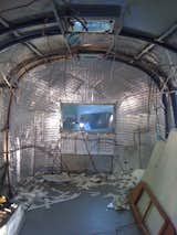 Two layers of fresh Prodex insulation were put in.  Photo 5 of 16 in Big Sur Airstream Renovation by Jaime Gillin