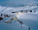 La Girotte dam in winter  Search “La-Dolce-Cinecitta.html” from From Torrent to Current