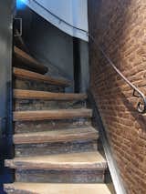 Throughout the hotel are original historic details, including this steep twisting staircase that led from the main floor of the hotel to the second floor (yes, there is also an elevator!).