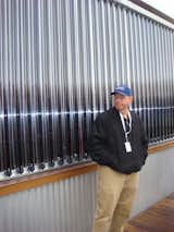 A solar thermal wall heats the Maryland home.  Photo 8 of 26 in Solar Decathlon Highlights by Diana Budds