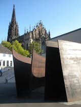 The city is filled with old beauty and in many places, it's juxtaposed with modern installations, such as Richard Serra's Intersection sculpture at the Theaterplatz with the 1865 Elisabethenkirche church in the background.