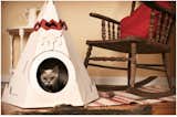 This paper cat house is by Canada's Loyal Luxe.  Search “paper” from Friday Finds 10.07.11