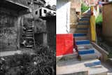 The Integral Urban Project in the neighborhood of San Rafael-Barrio Unido in Caracas, Venezuela, upgraded the extremely vertical settlement with an improved network of stairs that integrate drainage, sewage and clean water infrastructure. Photo courtesy of PROYECTOS ARQUI 5 C.A.