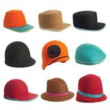 A selection of handmade hats from one of the last remaining millineries in the United States.