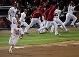 The Cardinals won Game 6 of the World Series 10-9 in 11 innings—one of the best games in the history of baseball.  Search “game changing ideas sustainable world ” from Friday Finds 10.28.11
