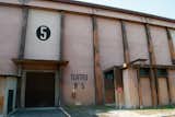 Here's Soundstage 5 where Fellini shot most of his films. The director spent so much time there, the studio eventually built him an apartment inside.