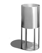 Stanley Saitowitz, Kiddush Cup, 2011, nickel, brass and resin, 3 x 3 x 7 inches. Artist rendering. Fabrication by Dupliform Casting Company. Courtesy of the artist.