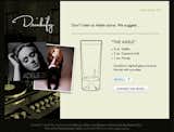 According to the Drinkify app, the ideal drink to imbibe whilst listening to Adele is 6oz. of Vodka, Coconut milk, and 1 oz. of Honey.