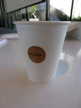 Dykers went on and on about the Blue Bottle coffee served at his presentation. Clearly SFMOMA is tipping its cap to Snøhetta with the modified O on the coffee cups.