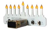 Hannukah Electronica is a small LED menorah that is perfect for travel.