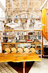 Office and Library Room Type Tagliabue made sense of the soaring volume in the library by installing double-height custom bookcases that can be accessed via a catwalk.  Search “furniture” from The Barcelona Home Like No Other