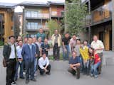 We had several overseas tour groups visit zHome. This Taiwanese group included a number of academics and architects.