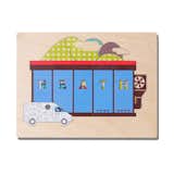 Birch plywood Factory puzzle by Heath Ceramics, $18.00.  Photo 5 of 5 in New Kids' Line from Heath by Diana Budds