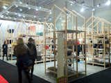 Danish design company HAY takes the cake for Maison-booth-that-doubles-as-dream-wonderland. It was a smorgasbord of design, from everyday kitchen utensils to stationery to bedding to furniture. While I'm familiar (and enamored) with HAY's furniture offerings, I'm excited to see the full line get distribution here in the US. Here's hoping!