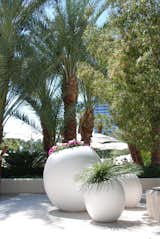 Custom-made Pots by James Corner Field Operations

To spruce up the MGM portion of the City Center Las Vegas project, these custom-made pots were designed to provide both a stable and clean way to showcase plants near the pool area of the project. Interwoven along the walking paths, the height variation and tipping sensation offers some visual respite from the Vegas glitz.
