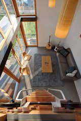 Here's a bird's eye view of the living area from the loft.  Photo 2 of 4 in Garden Pavilion, Seattle