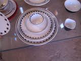 In this collection, as in much of his work, Thiel took his inspiration from Berber design. But instead of looking necessarily to their ceramic traditions, he found this design on Berber garments.