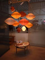 Reykjavik's premier design store, Epal, celebrated over 30 years in business by giving up its top floor to 20 local designers. A real bright spot were DEMO Workshop's hanging lamps, each handmade of teak, maple, or pine veneer with pick-and-choose cord colors to match your decor.