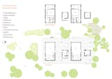 Here, a floor plan of the shared structure, called the CP Harbour House, which was designed by architects (and residents) Melana Janzen and John McMinn.