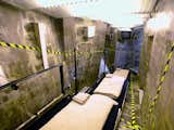 This long, narrow room is modeled after, what else? A mineshaft. Each bed is on a terrace and the walls are tilted for that homey, claustrophobic feeling.  Photo 4 of 9 in Propeller Island Hotel, Berlin