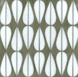 Erin Adams Mod Drops shown in Moonstone.  Photo 5 of 10 in Coverings 2012: New Ravenna Tile by Diana Budds
