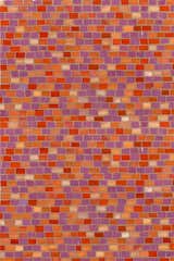 The jewel tones in this pattern were really lovely. Most of the mosaic tile I saw at Coverings featured the same tessellated shape, but these slightly irregular pieces were different and gave the overall scheme character.  Photo 6 of 10 in Coverings 2012: New Ravenna Tile by Diana Budds