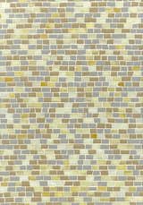 A neutral array of the mosaic tile by Erin Adams.
