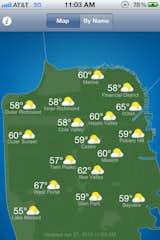 The S.F. Climates app tackles the weather variations in the City by the Bay.